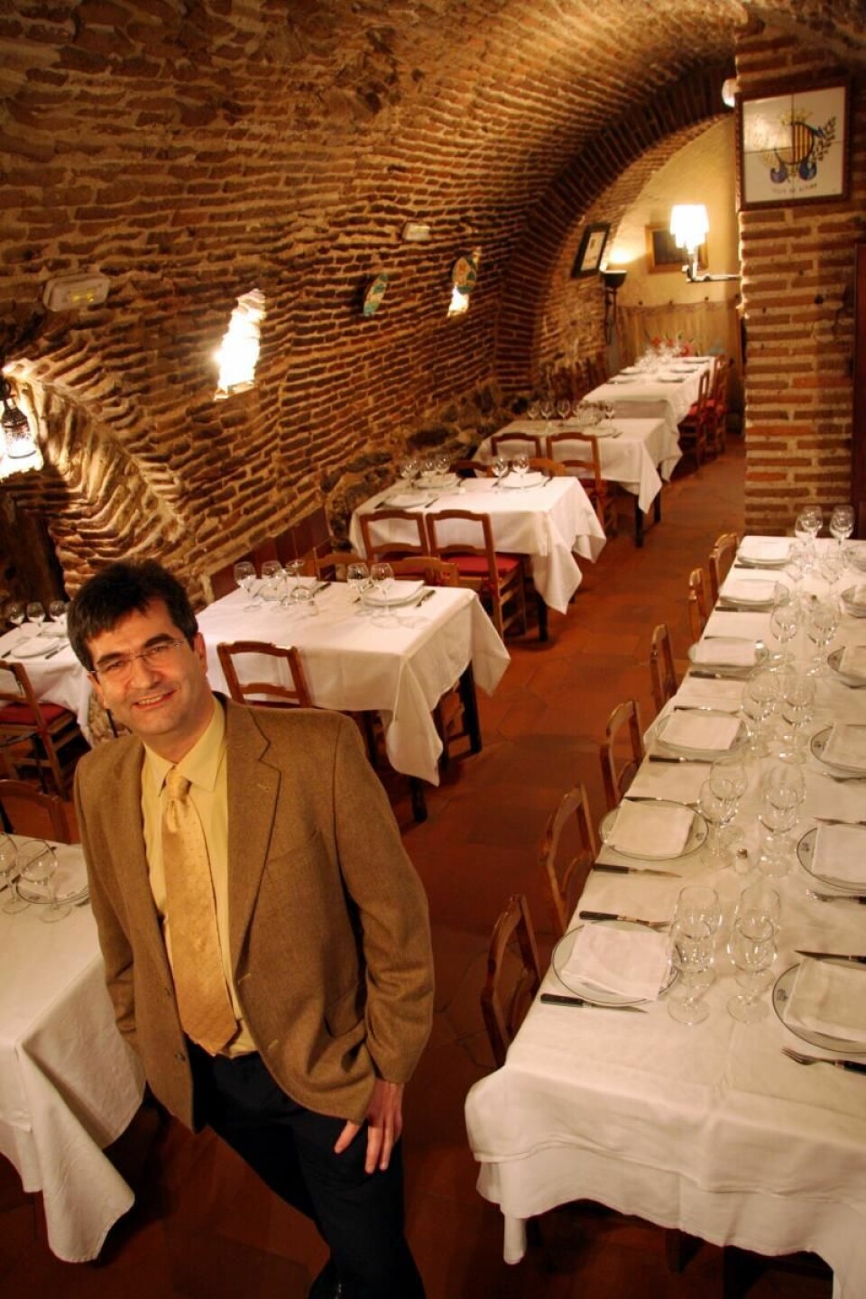 Carlos Gonzalez i El Botin, verdens eldste restaurant. (Foto: Morten Holt)