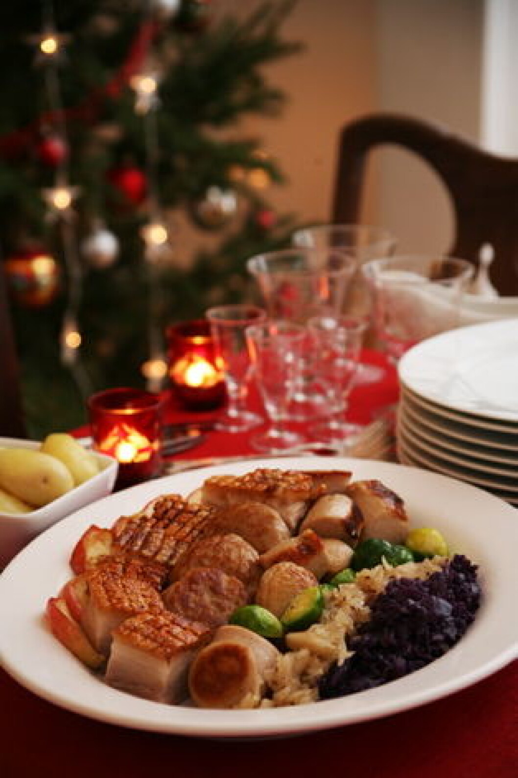 Julemiddagribbe Julemiddagribbe