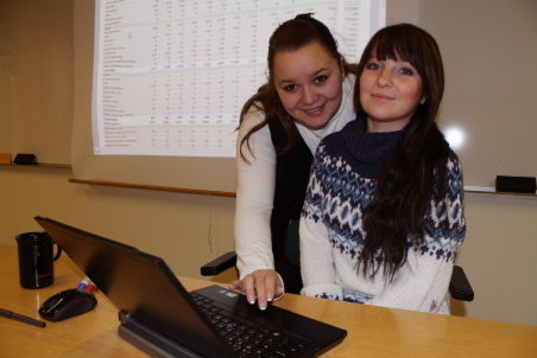 PMIFinnmark Lana Stock og Silje K Johansen studenter PMIFinnmark Lana Stock og Silje K Johansen studenter