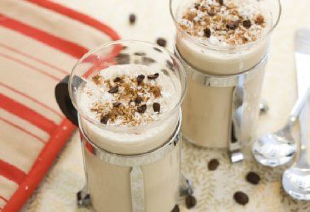 Iskaffe klin kokos Iskaffe klin kokos