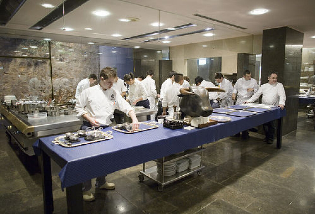 El Bulli kjøkken El Bulli kjøkken