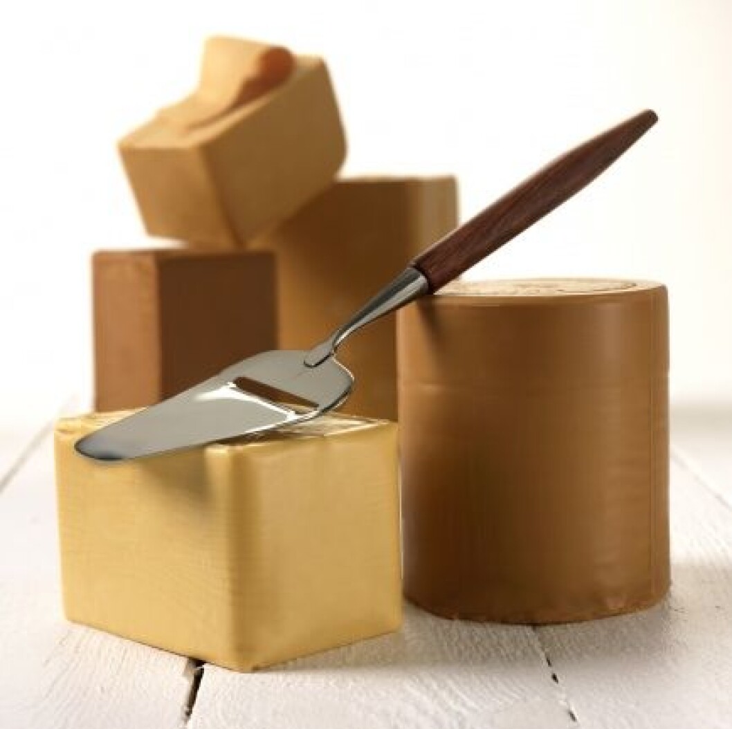 Brunost illustrasjonsfoto Brunost illustrasjonsfoto