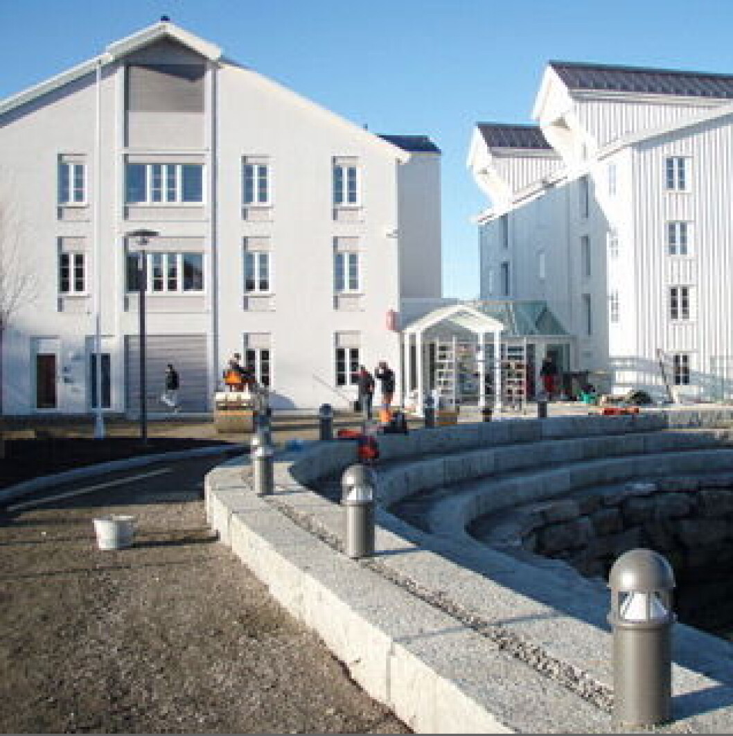 Thon Hotel Kristiansund fasade Thon Hotel Kristiansund fasade