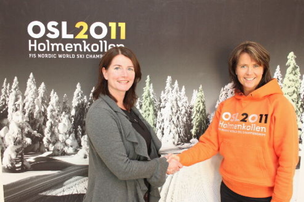 Ski VM2 Hilde Ødeli Sletten og Åsne Havnelid Ski VM2 Hilde Ødeli Sletten og Åsne Havnelid