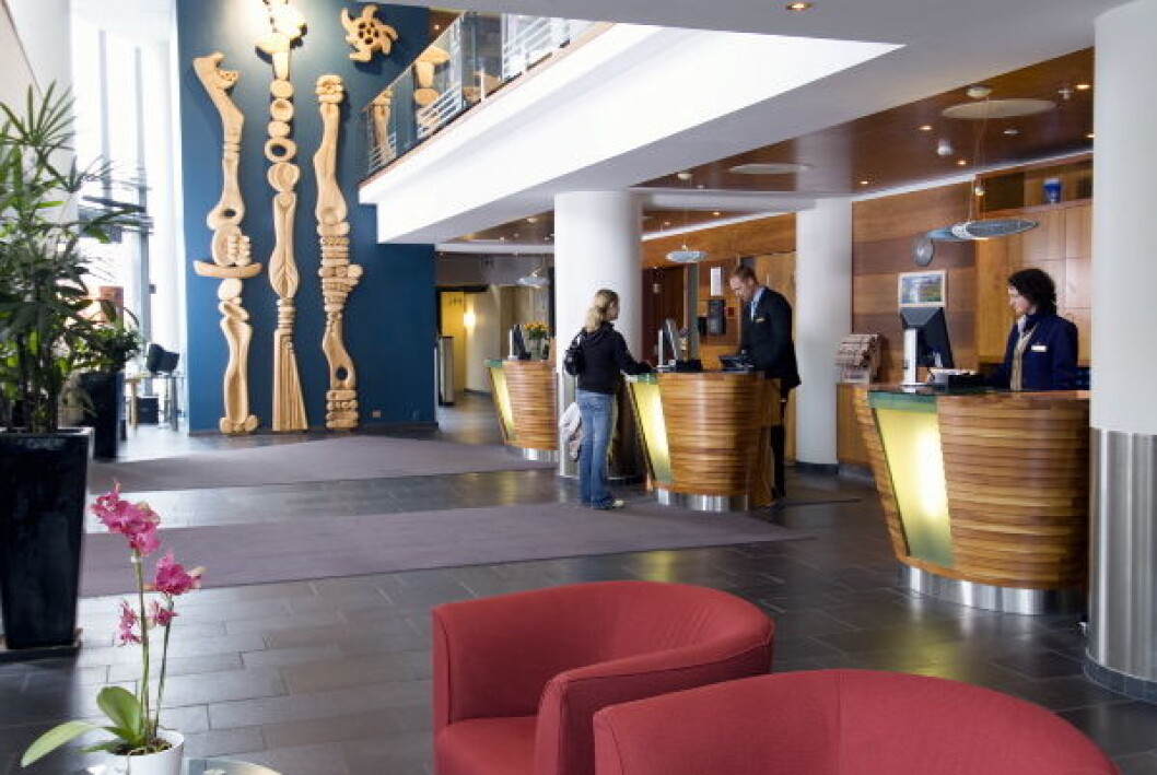 Rica Forum Hotel lobby nett Rica Forum Hotel lobby nett