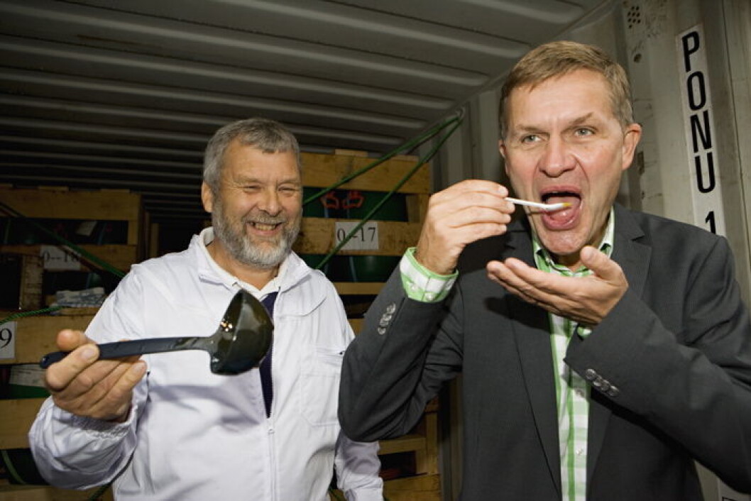 Erik Solheim Honningcentralen2 Erik Solheim Honningcentralen2