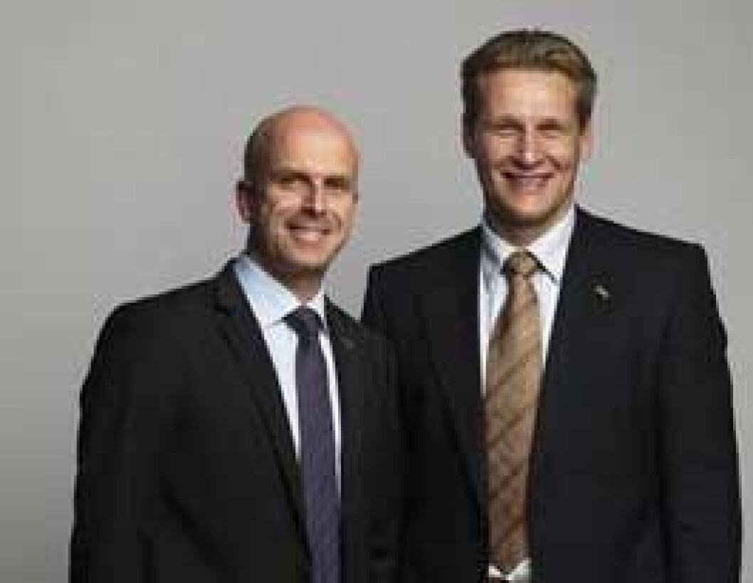 Kenth-Larsson og Sam Holmberg Kenth-Larsson og Sam Holmberg