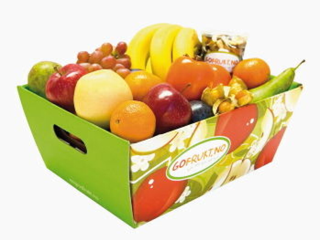 Gofrukt Fruktkurv Gofrukt Fruktkurv