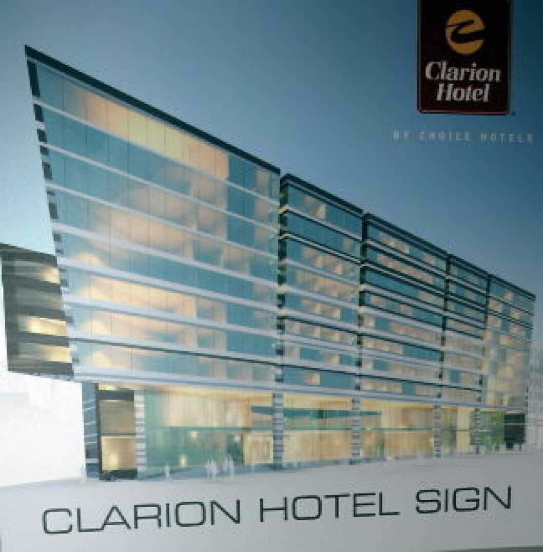 Clarion Hotel Sign Clarion Hotel Sign