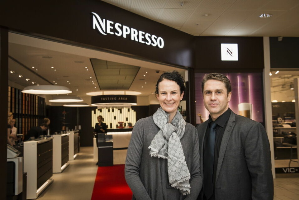 tøffel forræder Pelagic Nespresso åpner i Sandvika