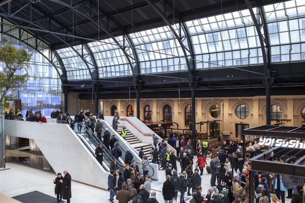 Østbanehallen åpning 5. februar1 Østbanehallen åpning 5. februar1