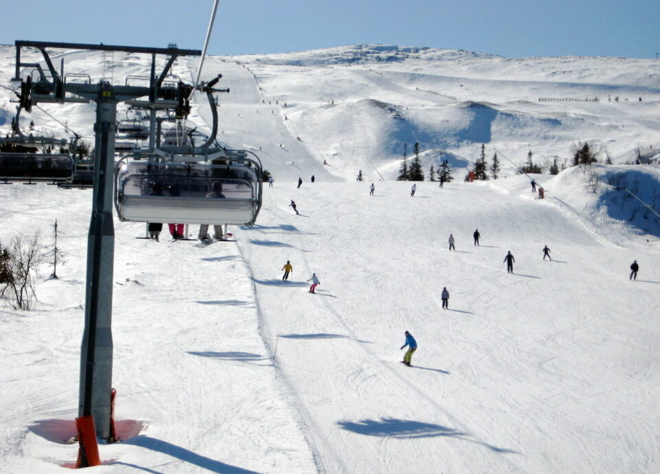 Trysil alpint skiheis snø