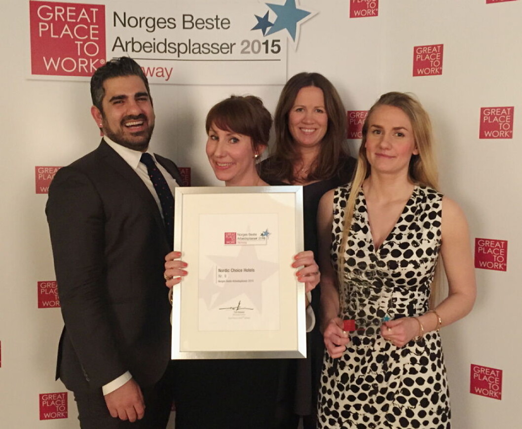 Nordic Choice Hotels Beste arbeidsplass GreatPlacetoWorkNorge Nordic Choice Hotels Beste arbeidsplass GreatPlacetoWorkNorge