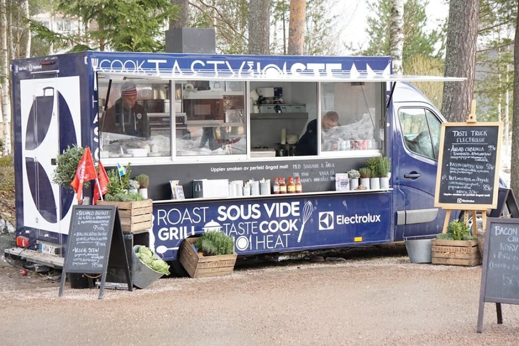 Blå Taste Truck 3 Blå Taste Truck 3