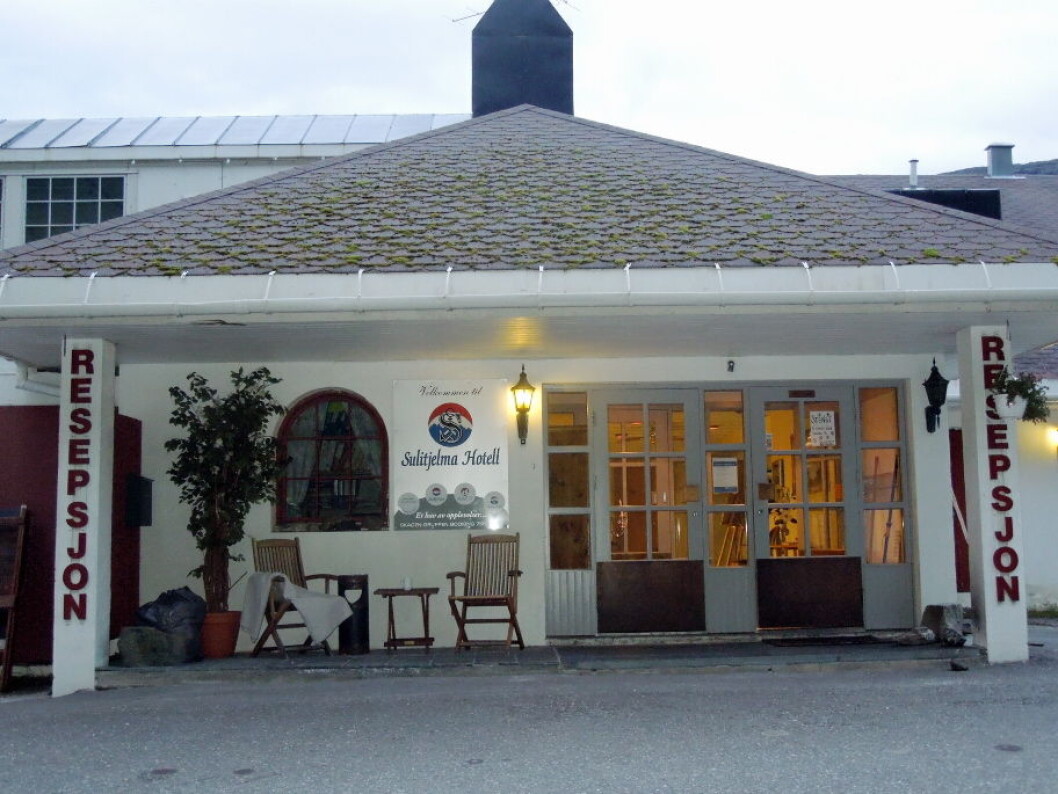Sulitjelma Hotell Inngangsparti resepsjon Sulitjelma Hotell Inngangsparti resepsjon