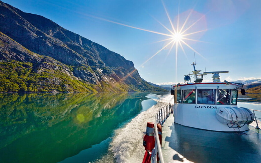 Gjendine Gjendebåtene (Foto - Gjendebåtene) Gjendine Gjendebåtene (Foto - Gjendebåtene)