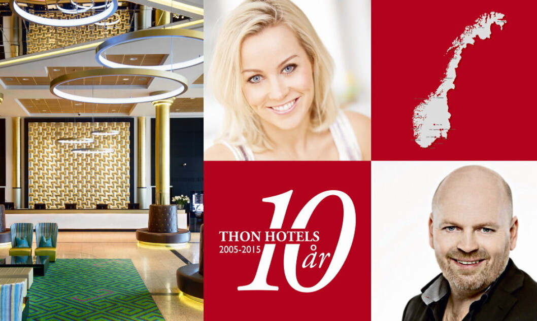 Thon Hotels 10 år jubileumsturne Thon Hotels 10 år jubileumsturne
