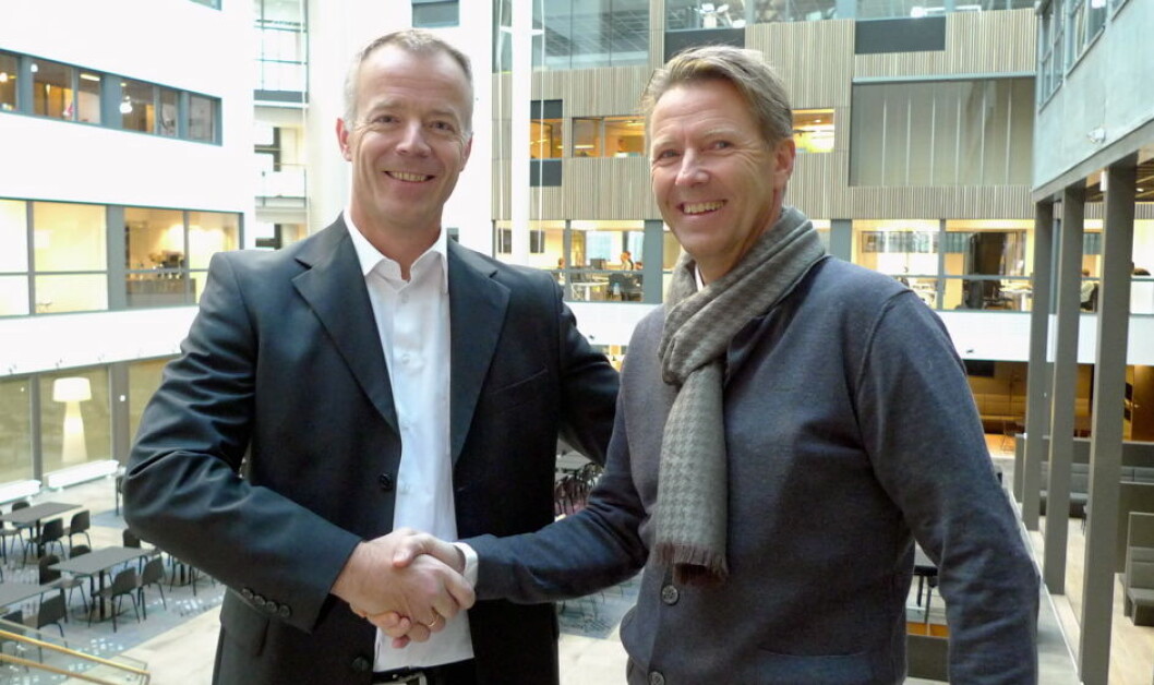 Roy Frivoll (Avantor) og Erik Mowinckel (Compass Group) Roy Frivoll (Avantor) og Erik Mowinckel (Compass Group)