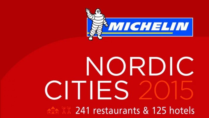 Slik så den nordiske Michelin-guiden ut i fjor. I år skifter den navn til Michelin Nordic Guide. Slik så den nordiske Michelin-guiden ut i fjor. I år skifter den navn til Michelin Nordic Guide.