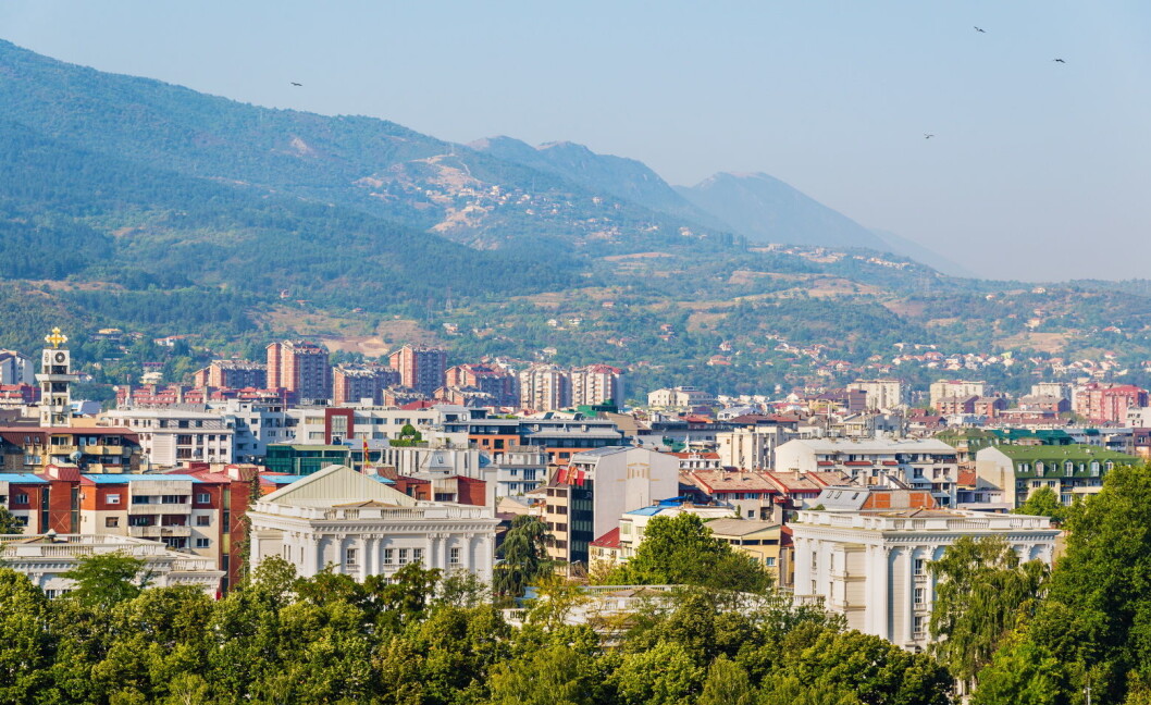 Fra Makedonias hovedstad Skopje. (Foto: Colourbox.com) Fra Makedonias hovedstad Skopje. (Foto: Colourbox.com)