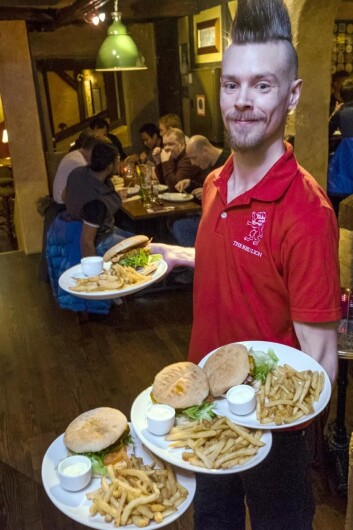 Fra The Red Lion. (Foto: Tor Erik Schrøder) Fra The Red Lion. (Foto: Tor Erik Schrøder)
