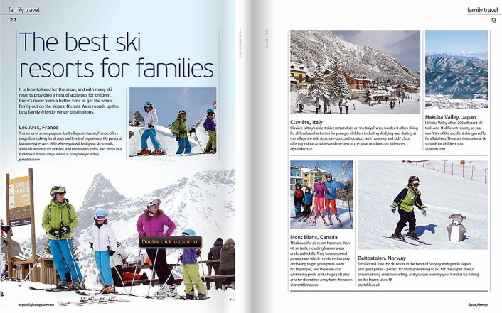 Fra det siste inflight-magasinet til Qatar Airways. Fra det siste inflight-magasinet til Qatar Airways.