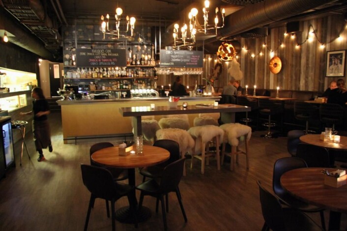 Caya Restaurant & Bar i Trondheim. (Foto: Morten Holt) Caya Restaurant & Bar i Trondheim. (Foto: Morten Holt)