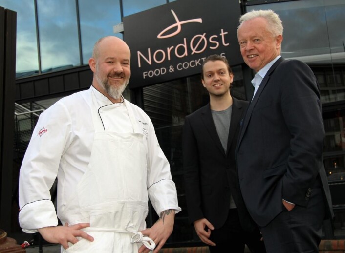 <em>De tre gründerne bak NordØst, fra venstre daglig leder Lars Erik Vesterdal, nestleder og assisterende daglig leder, Peter André Gjerde, og styreleder Bjarte Gjerde. (Foto: Morten Holt)</em> <em>De tre gründerne bak NordØst, fra venstre daglig leder Lars Erik Vesterdal, nestleder og assisterende daglig leder, Peter André Gjerde, og styreleder Bjarte Gjerde. (Foto: Morten Holt)</em>