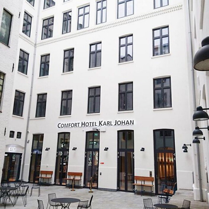 Comfort Hotel Karl Johan. (Foto: Robert Holan) Comfort Hotel Karl Johan. (Foto: Robert Holan)
