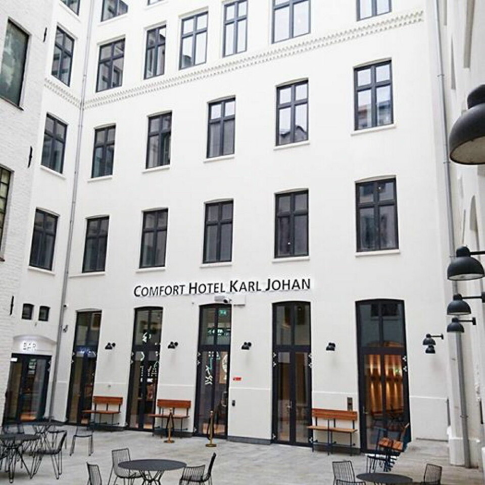Comfort Hotel Karl Johan. (Foto: Robert Holan)