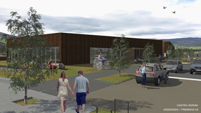 Slik blir Vinstra Veipark i Gudbrandsdalen. Slik blir Vinstra Veipark i Gudbrandsdalen.