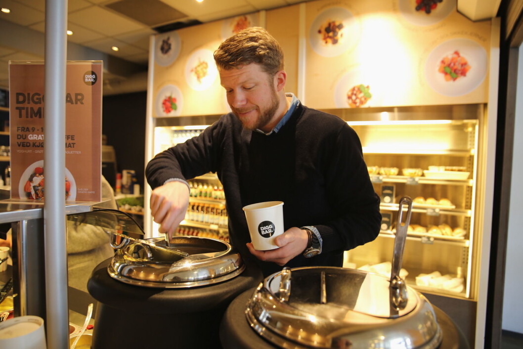 Jeppe Sondov er produkt- og konseptsjef for SiO Mat og Drikke. (Foto: Unni Irmelin Kvam) Jeppe Sondov er produkt- og konseptsjef for SiO Mat og Drikke. (Foto: Unni Irmelin Kvam)