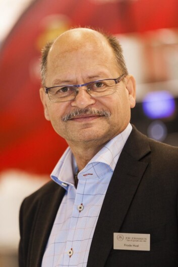 Frode Hval i Joh. Kaffe AS. Frode Hval i Joh. Kaffe AS.