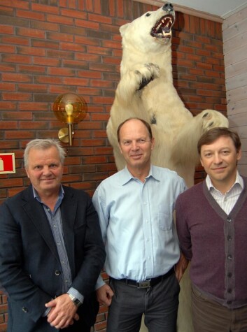 Food Union kjøper Iskrem Is AS. Fra venstre Trond Lohne, Bjørn Eirik Lohne og Andrey Beskhmelnitskiy. Food Union kjøper Iskrem Is AS. Fra venstre Trond Lohne, Bjørn Eirik Lohne og Andrey Beskhmelnitskiy.