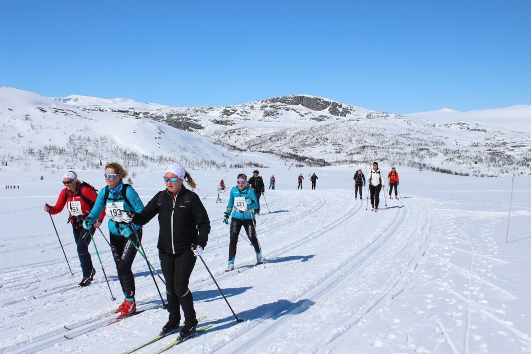 Fra Rjupesleppet på Beitostølen lørdag 16. april. (Foto: DestinasjonsKirurgene) Fra Rjupesleppet på Beitostølen lørdag 16. april. (Foto: DestinasjonsKirurgene)