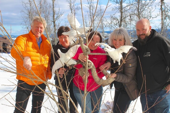 Arrangementskomiteen. Fra venstre salgssjef Terje Steinsrud (Radisson Blu Beitostølen), Inger Gjøgali (bookingsjef) Ragnhild Bakken (Beitostølen Resort), Tone Greni (Tone Greni Hud&MakeUp) og Pål Andvord (daglig leder i Barcraft). Anne Tveter var ikke til stede da bildet ble tatt. (Foto: DestinasjonsKirurgene) Arrangementskomiteen. Fra venstre salgssjef Terje Steinsrud (Radisson Blu Beitostølen), Inger Gjøgali (bookingsjef) Ragnhild Bakken (Beitostølen Resort), Tone Greni (Tone Greni Hud&MakeUp) og Pål Andvord (daglig leder i Barcraft). Anne Tveter var ikke til stede da bildet ble tatt. (Foto: DestinasjonsKirurgene)