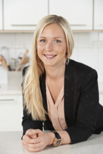Trine Thorkildsen i MatPrat. Trine Thorkildsen i MatPrat.