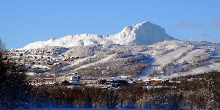 Beitostølen med Bitihorn i bakgrunnen. Beitostølen med Bitihorn i bakgrunnen.