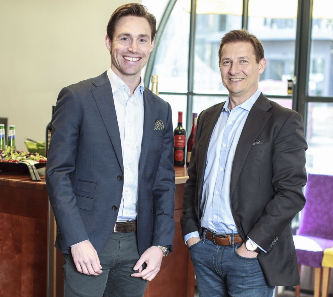 Vegard Eine Østerhagen sammen med Christian Holst i Solera. Vegard Eine Østerhagen sammen med Christian Holst i Solera.