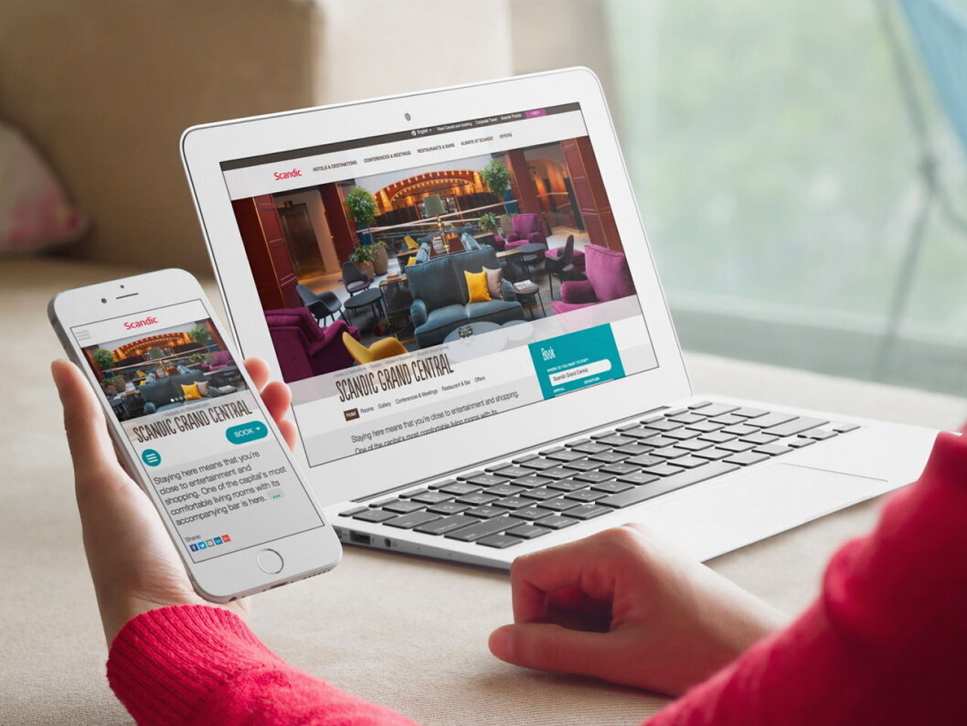 Scandic Hotels har lansert nye nettsider. Scandic Hotels har lansert nye nettsider.