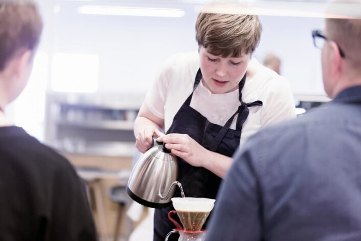 Lise Rømo vant klasisk barista. (Foto: Agnor Bertheussen) Lise Rømo vant klasisk barista. (Foto: Agnor Bertheussen)