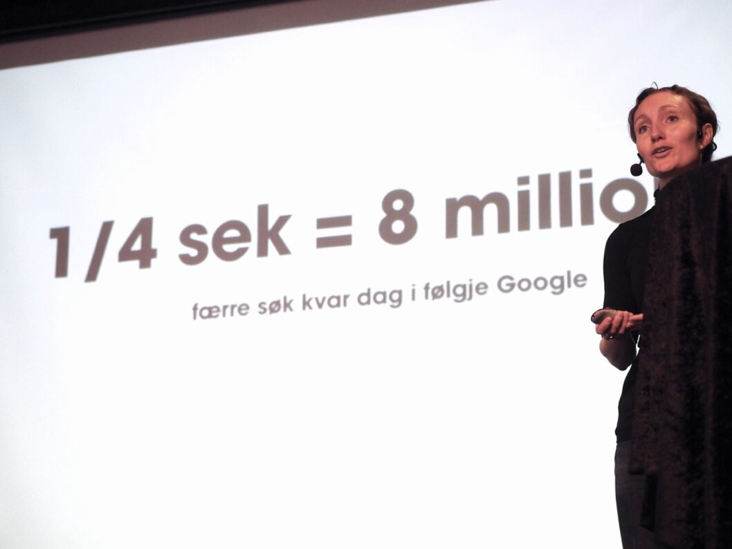 På oppvarmingsfrokostseminar til Fram viste designer Martha Lyngnes hvordan reiselivsbransjen, trolig verdens fremste digitalmarkedsførere, kan løfte seg ved å bruke vanlig netteknologi bedre. På oppvarmingsfrokostseminar til Fram viste designer Martha Lyngnes hvordan reiselivsbransjen, trolig verdens fremste digitalmarkedsførere, kan løfte seg ved å bruke vanlig netteknologi bedre.