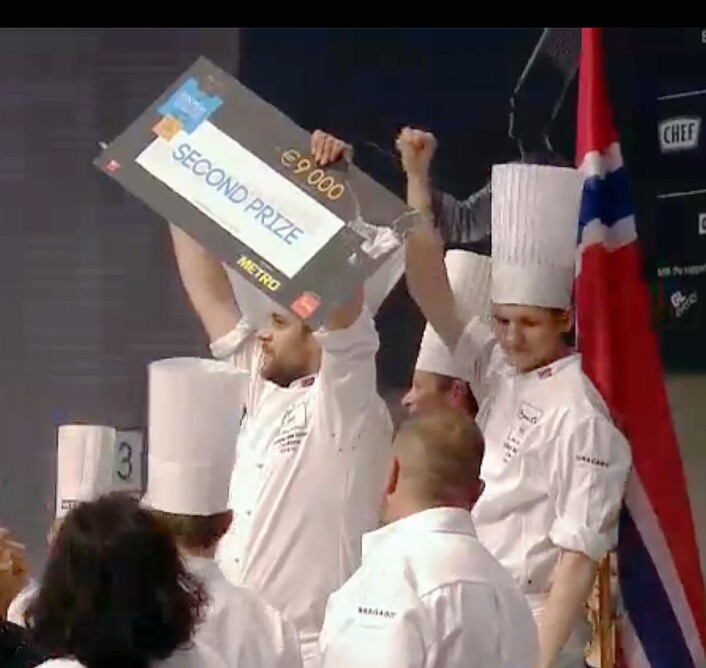 Sølv til Norge i Bocuse d'Or Europe 2016 i Budapest. Sølv til Norge i Bocuse d'Or Europe 2016 i Budapest.