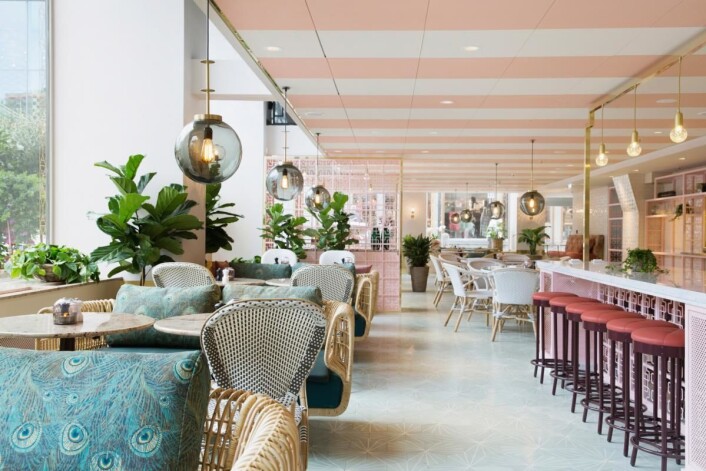 Fra nye Scandic Haymarket i Stockholm. (Foto: Scandic Hotels) Fra nye Scandic Haymarket i Stockholm. (Foto: Scandic Hotels)