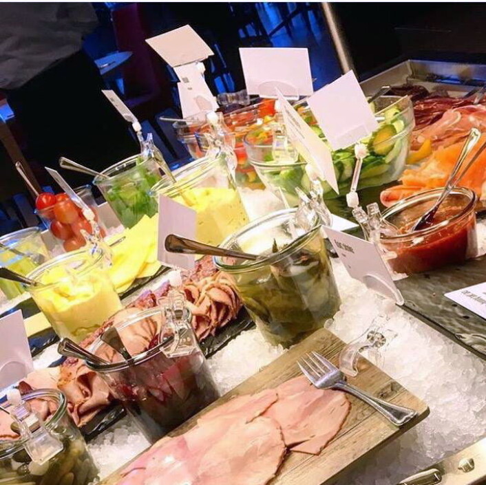 Frokost på Scandic Elgstua. Frokost på Scandic Elgstua.