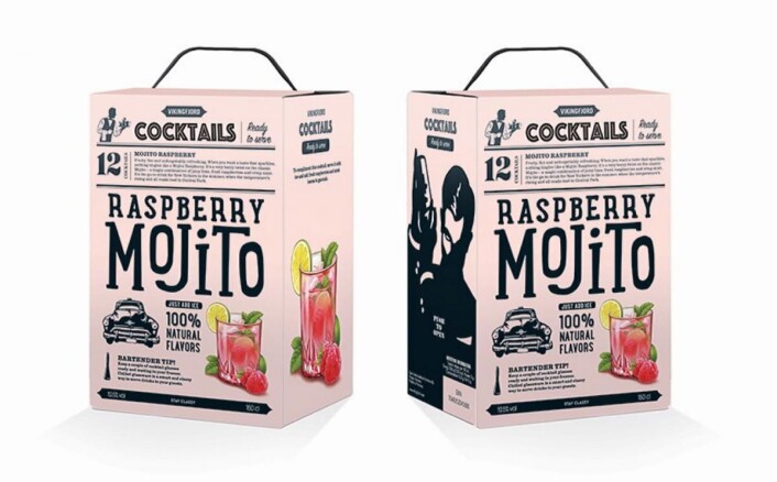 Du får også Raspberry Mojito. Du får også Raspberry Mojito.