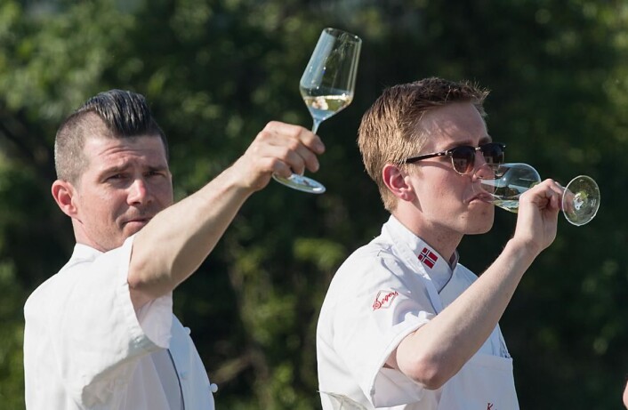 Kokkene på KA med landslagssjef Jostein Medhus (til venstre) i spissen, har besøkt Østerrike. (Foto: Eirik Sand Johnsen) Kokkene på KA med landslagssjef Jostein Medhus (til venstre) i spissen, har besøkt Østerrike. (Foto: Eirik Sand Johnsen)