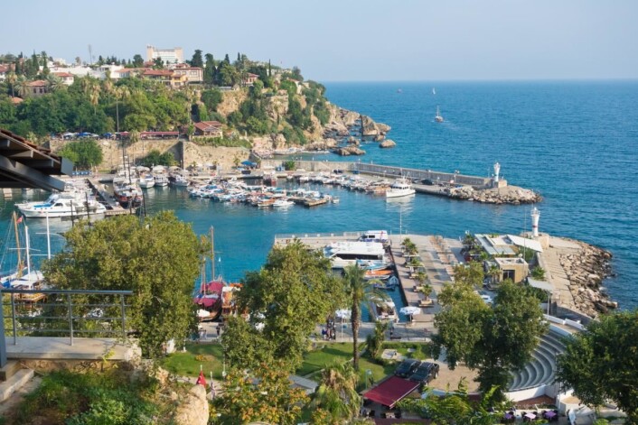 Fra havnen i Antalya. (Foto: Colourbox.com) Fra havnen i Antalya. (Foto: Colourbox.com)