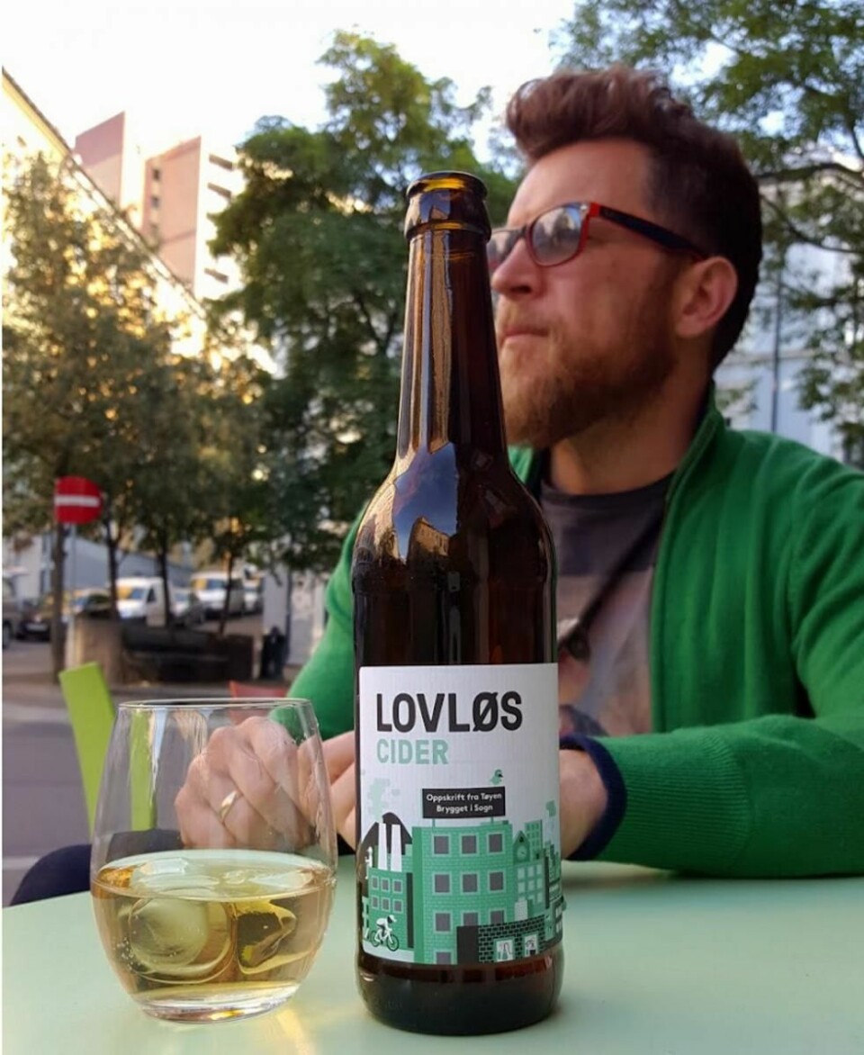 Lovløs Cider er nå inne i om lag 30 restauranter og barer. (Foto: Privat)