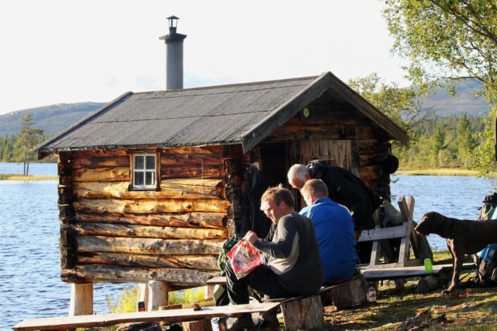 Fra Revbua i Femundsmarka. (Foto: Geir Wagnild) Fra Revbua i Femundsmarka. (Foto: Geir Wagnild)